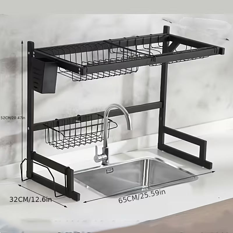 CleanRack™ — Escurridor Premium 2 Niveles