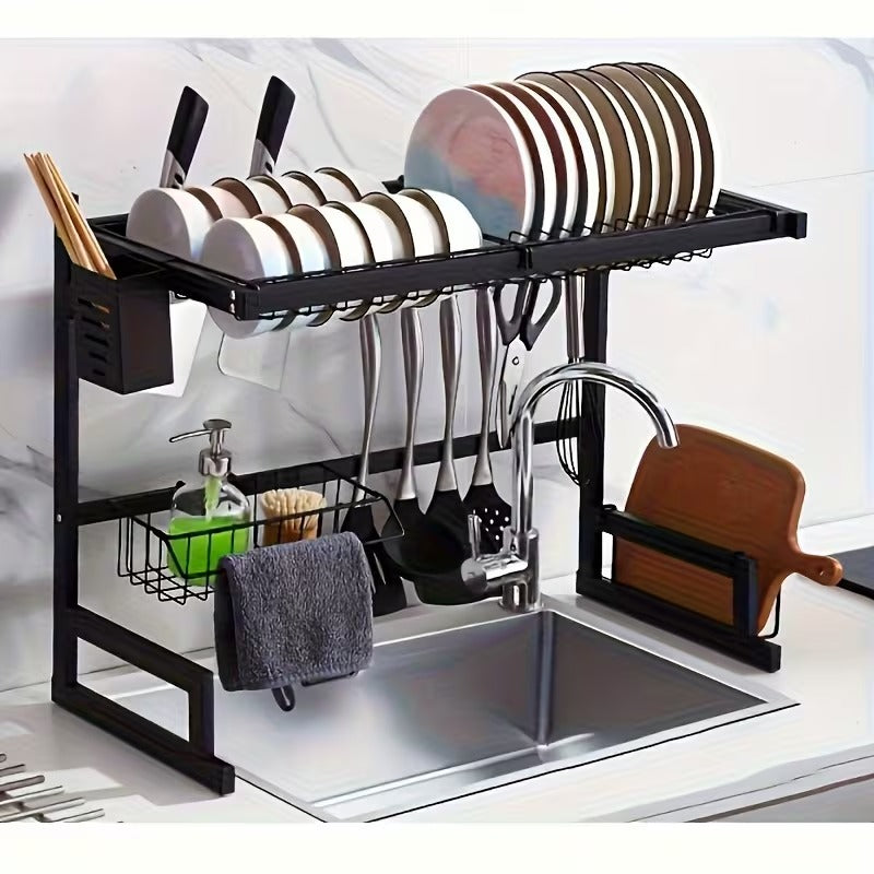 CleanRack™ — Escurridor Premium 2 Niveles