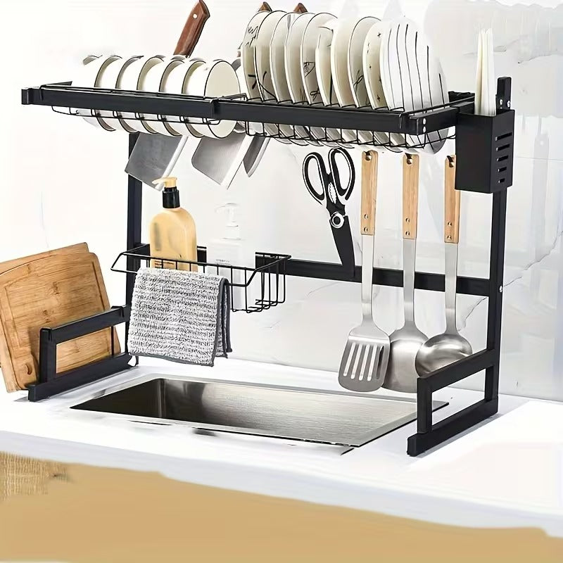 CleanRack™ — Escurridor Premium 2 Niveles